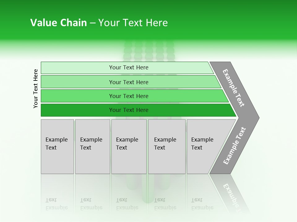 Moving Financials Graph PowerPoint Template