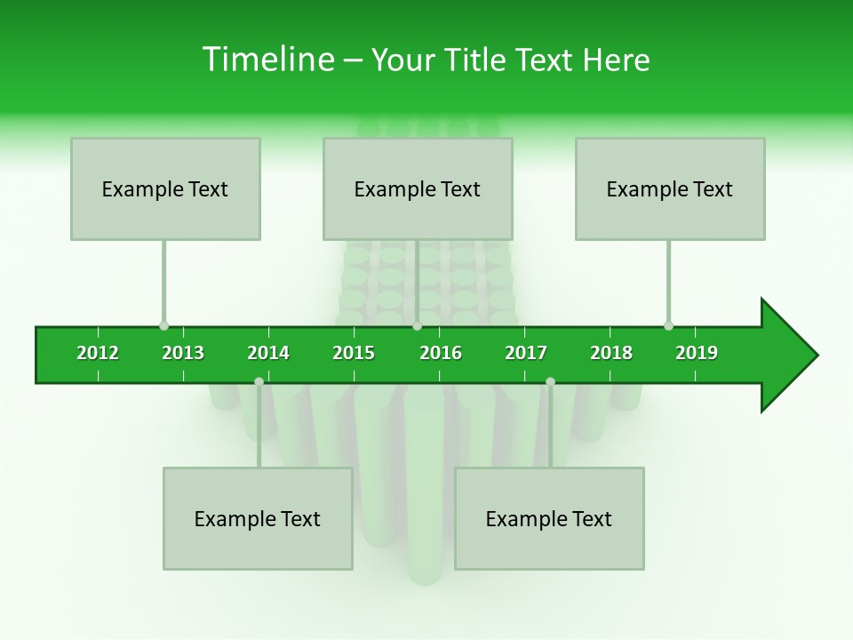 Moving Financials Graph PowerPoint Template