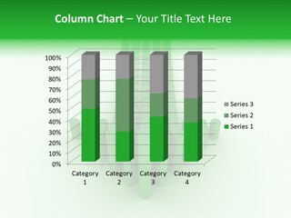 Moving Financials Graph PowerPoint Template