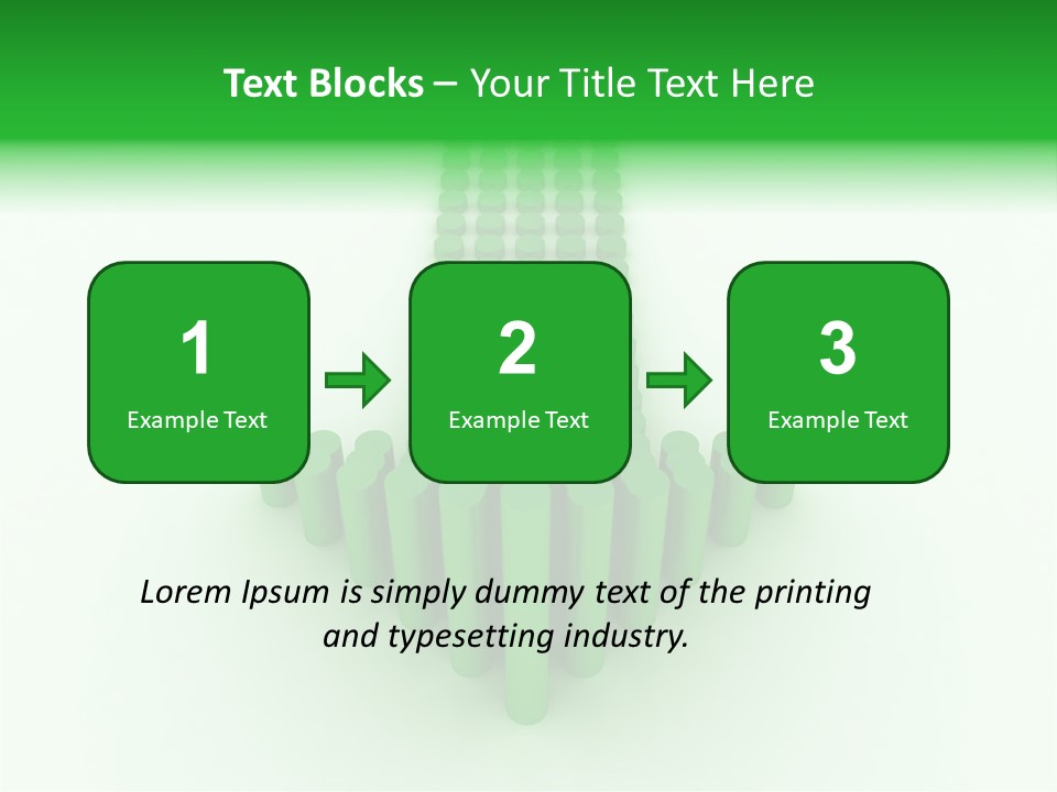 Moving Financials Graph PowerPoint Template