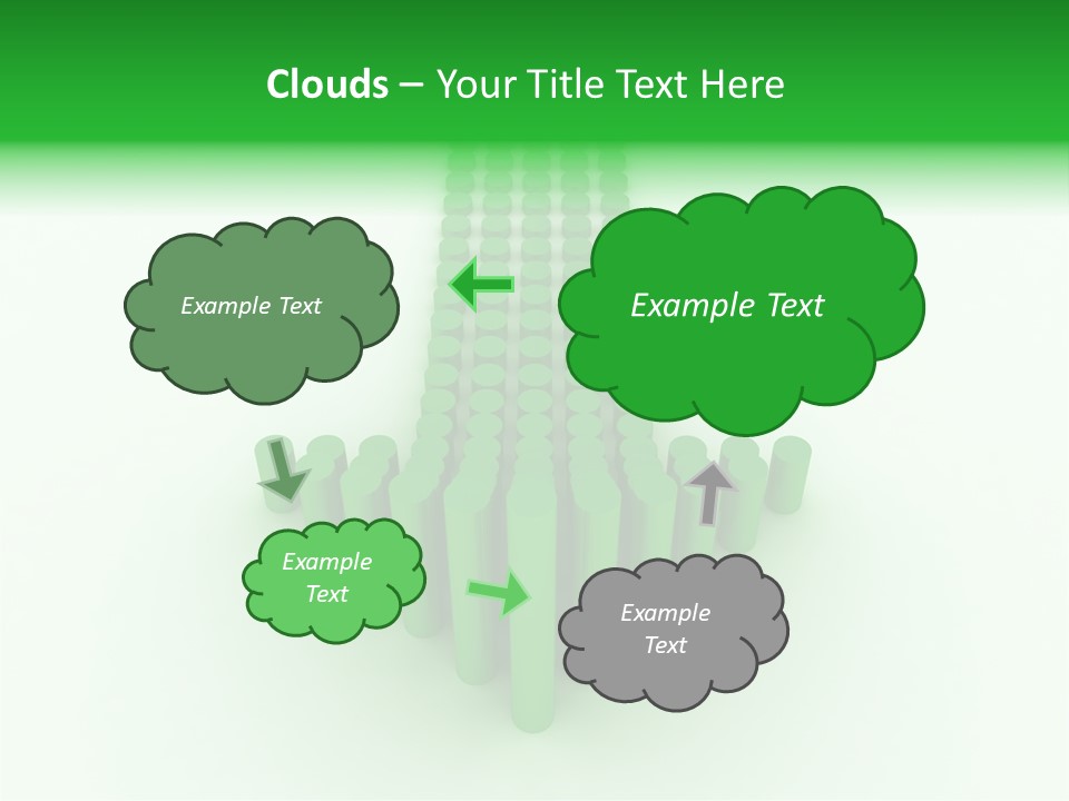 Moving Financials Graph PowerPoint Template