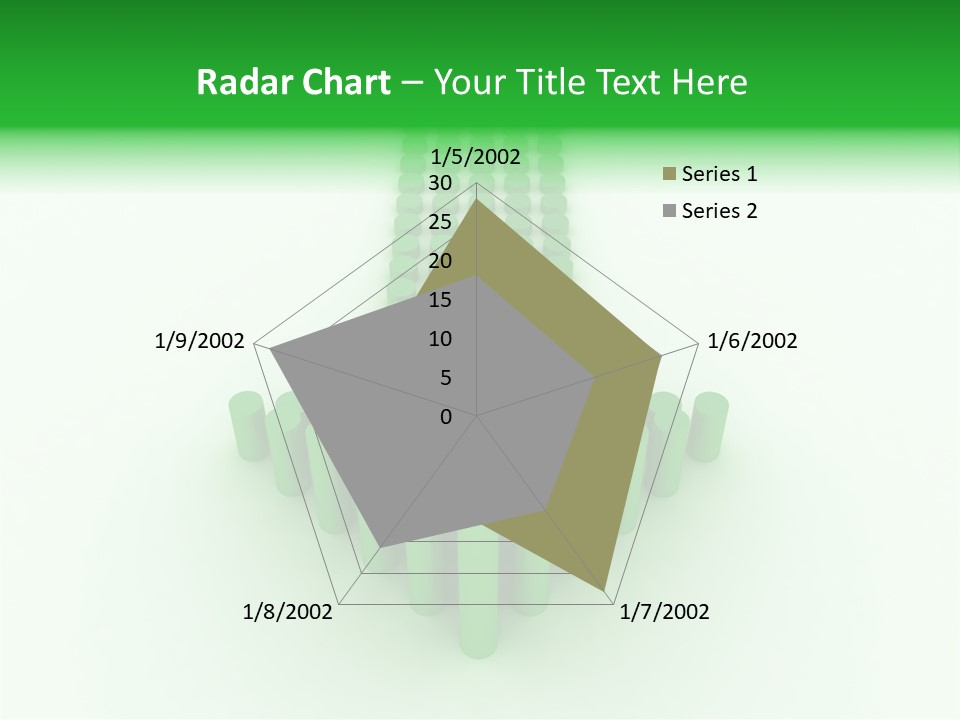 Moving Financials Graph PowerPoint Template