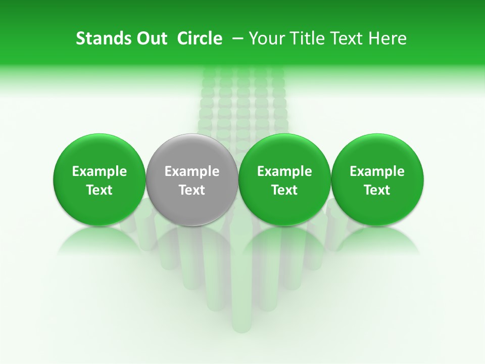 Moving Financials Graph PowerPoint Template