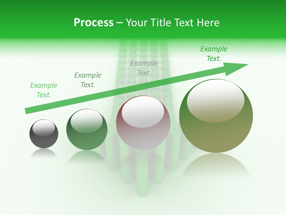 Moving Financials Graph PowerPoint Template