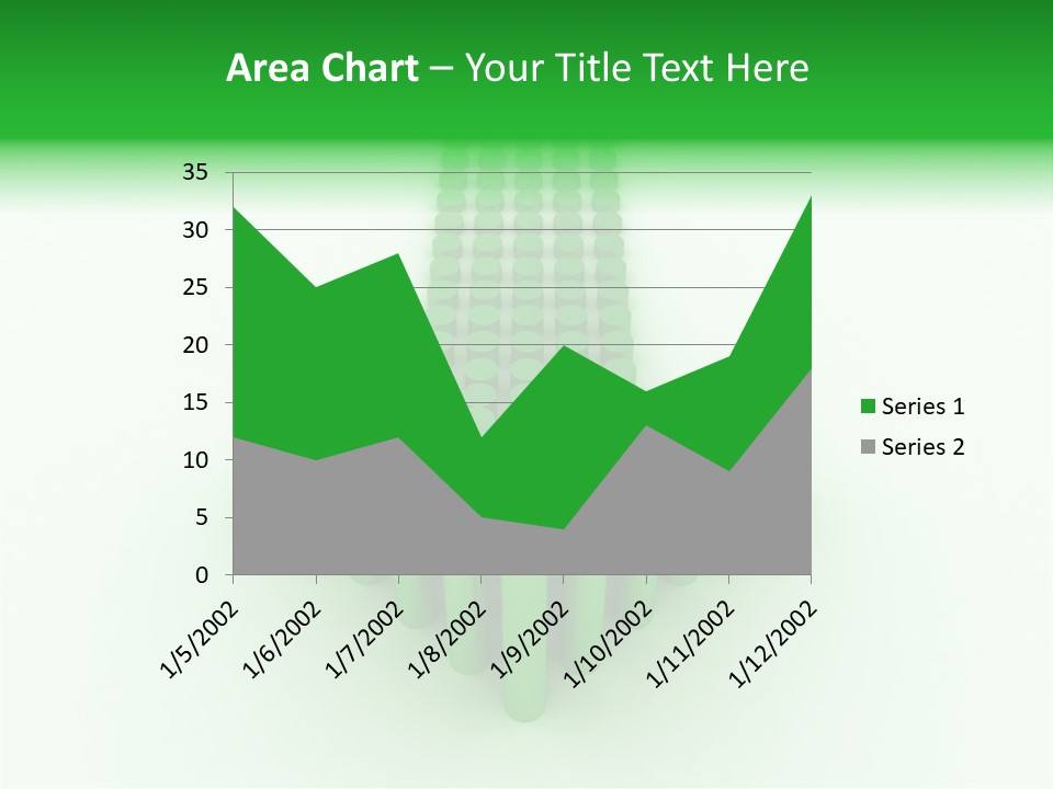 Moving Financials Graph PowerPoint Template