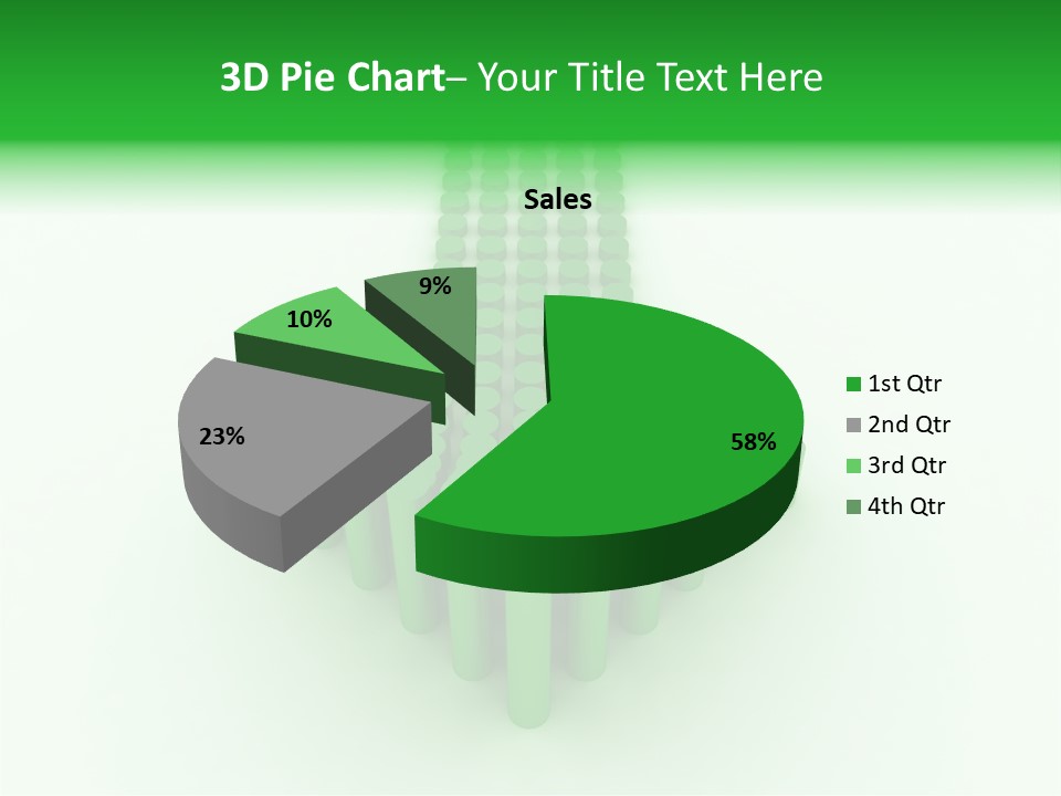 Moving Financials Graph PowerPoint Template