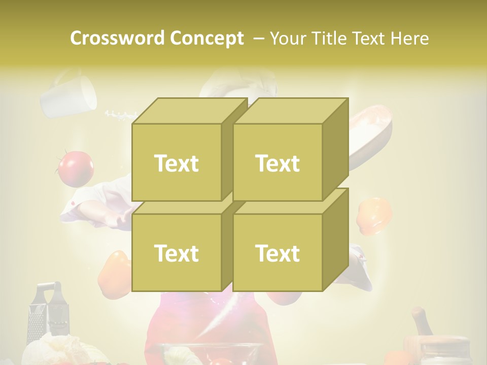 Chef Red Wellness PowerPoint Template