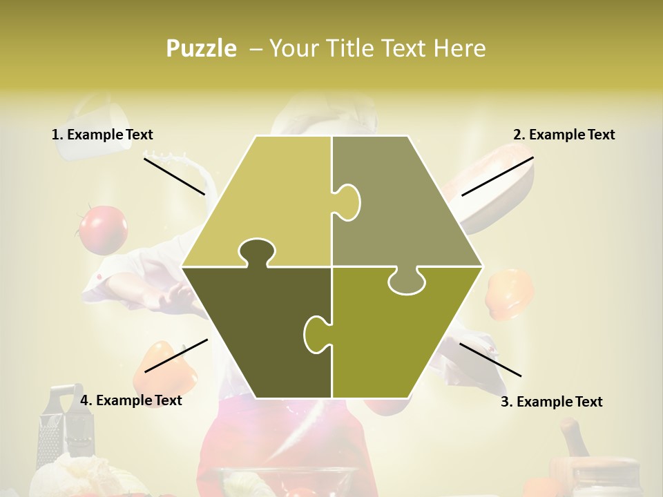 Chef Red Wellness PowerPoint Template