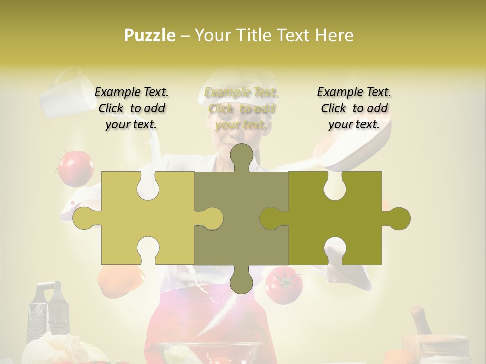 Chef Red Wellness PowerPoint Template