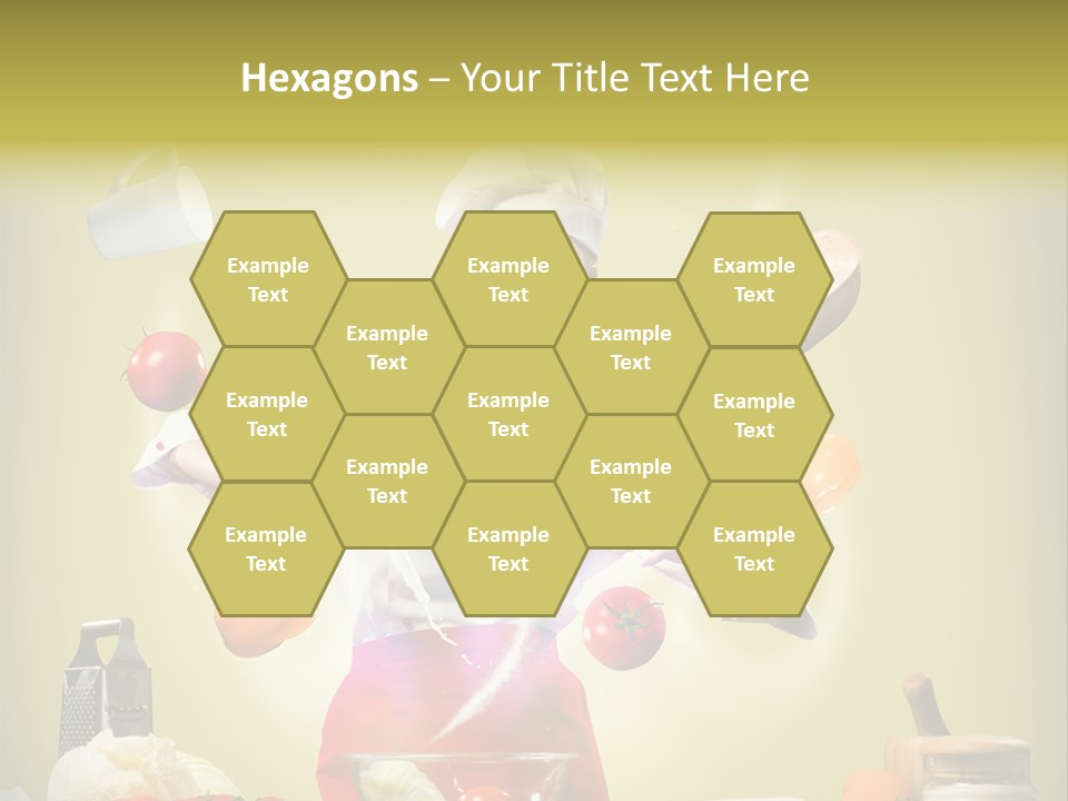 Chef Red Wellness PowerPoint Template