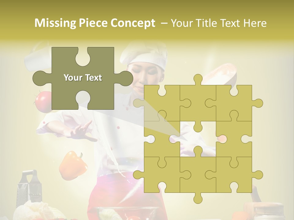 Chef Red Wellness PowerPoint Template