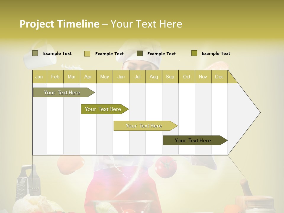 Chef Red Wellness PowerPoint Template