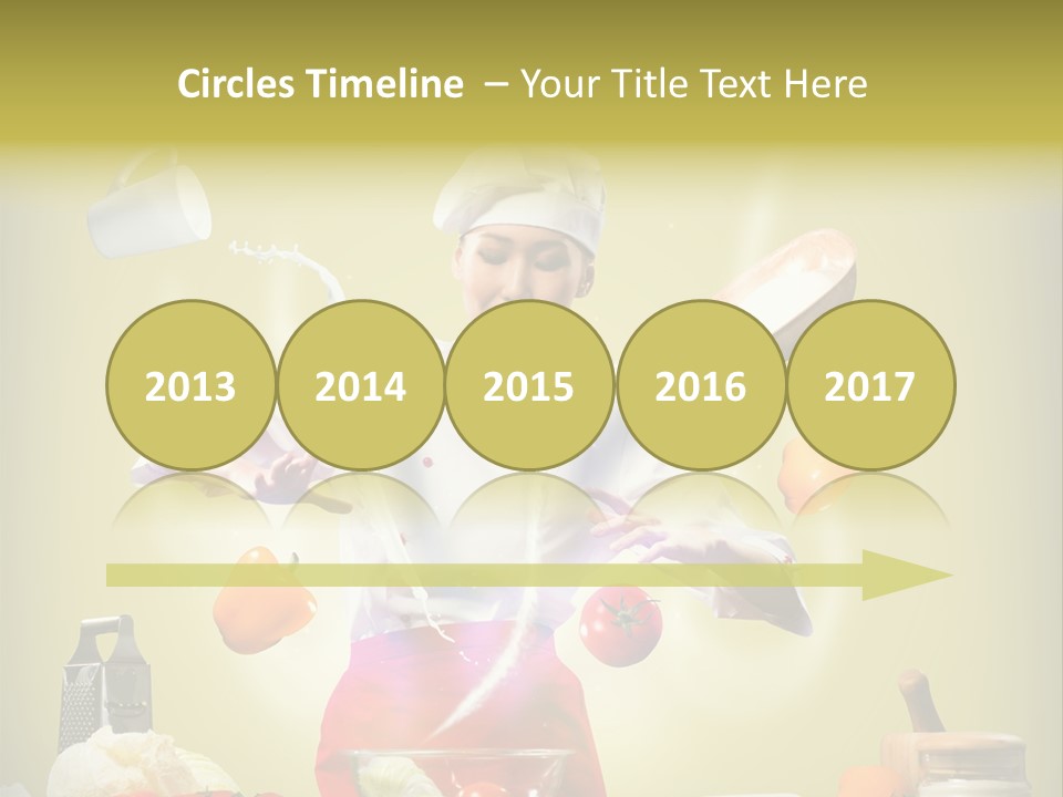 Chef Red Wellness PowerPoint Template