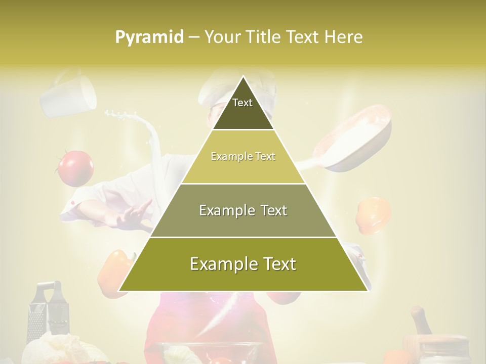 Chef Red Wellness PowerPoint Template