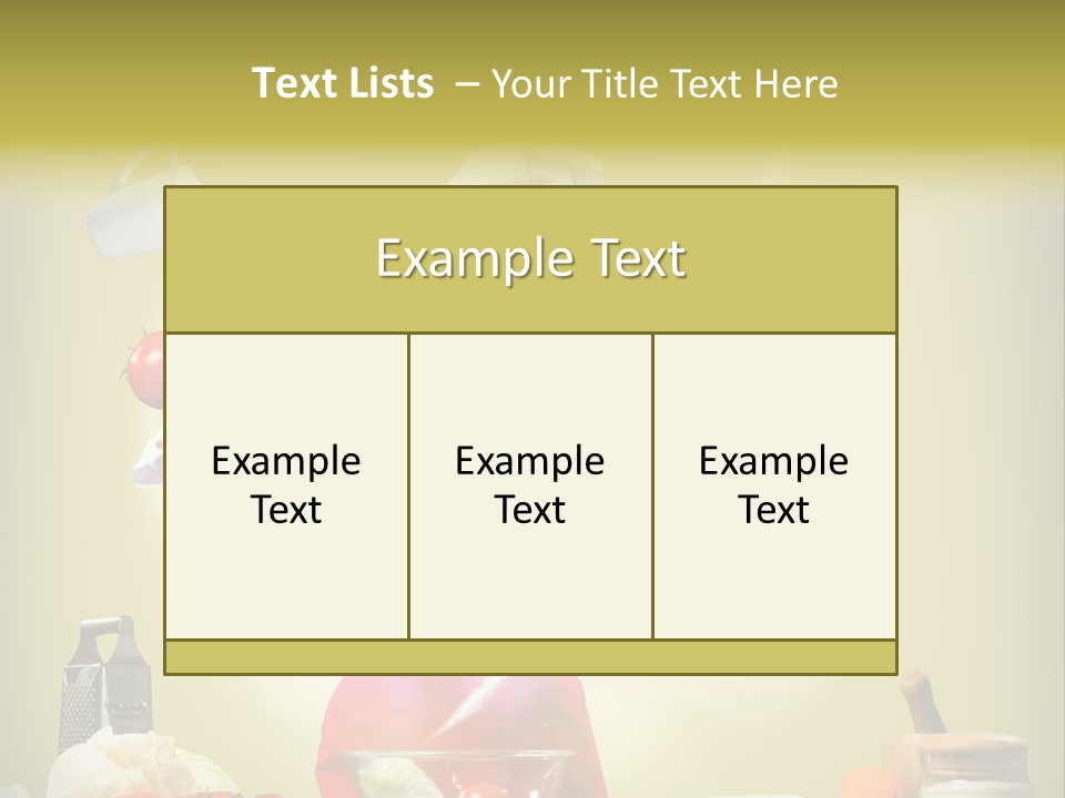 Chef Red Wellness PowerPoint Template