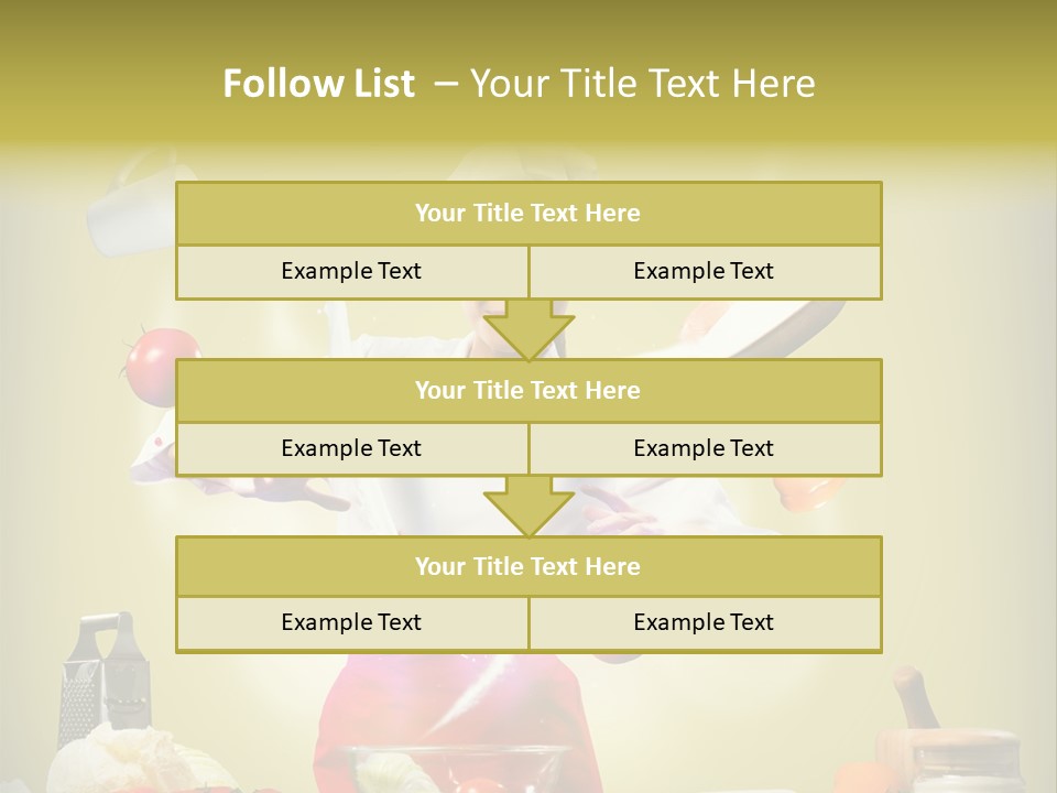 Chef Red Wellness PowerPoint Template