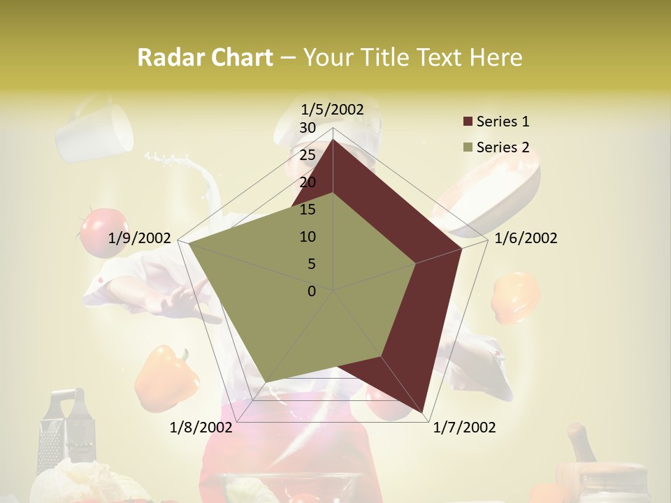 Chef Red Wellness PowerPoint Template