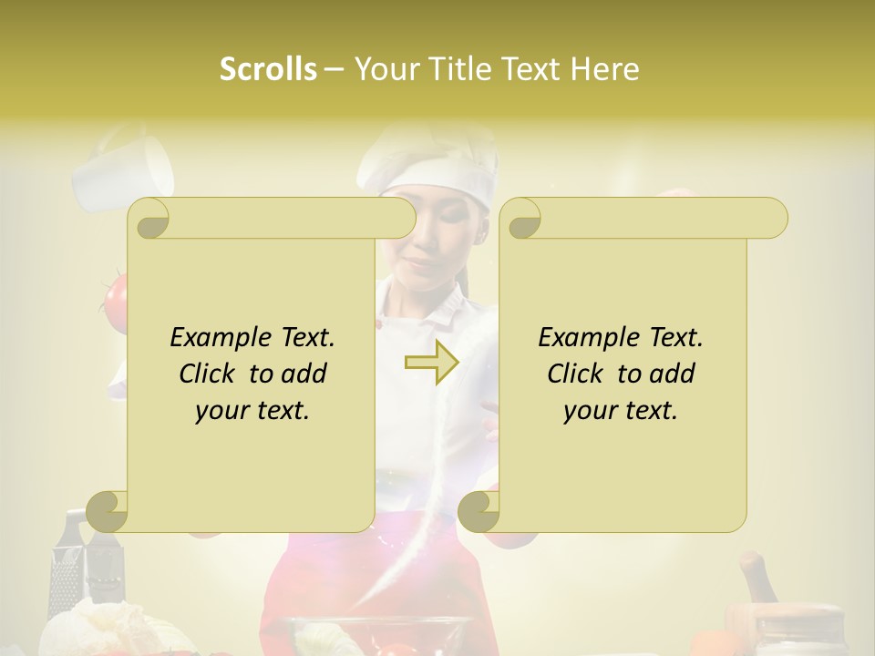 Chef Red Wellness PowerPoint Template