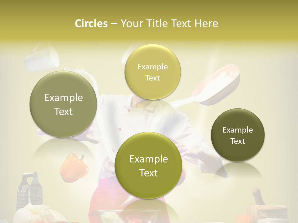 Chef Red Wellness PowerPoint Template