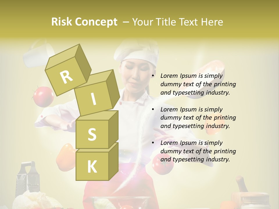 Chef Red Wellness PowerPoint Template