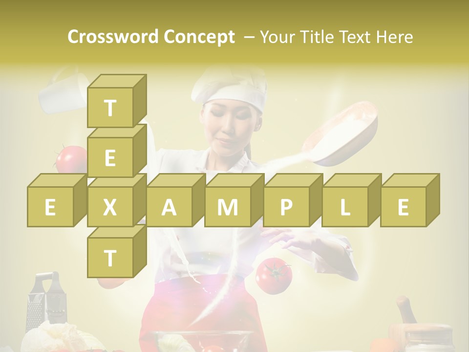 Chef Red Wellness PowerPoint Template