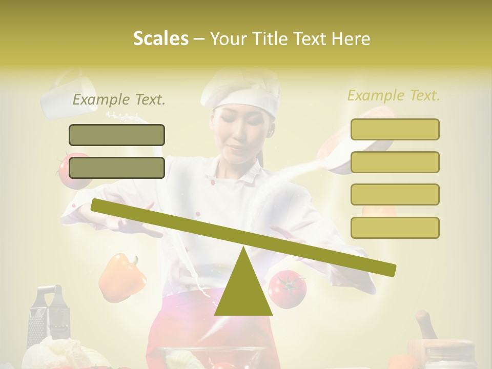 Chef Red Wellness PowerPoint Template