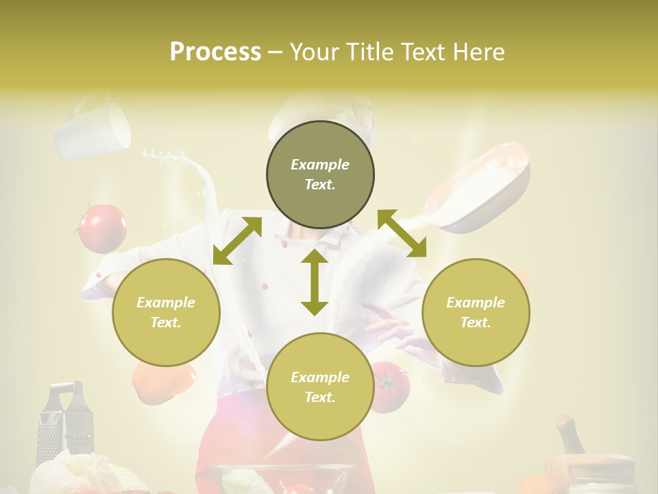 Chef Red Wellness PowerPoint Template