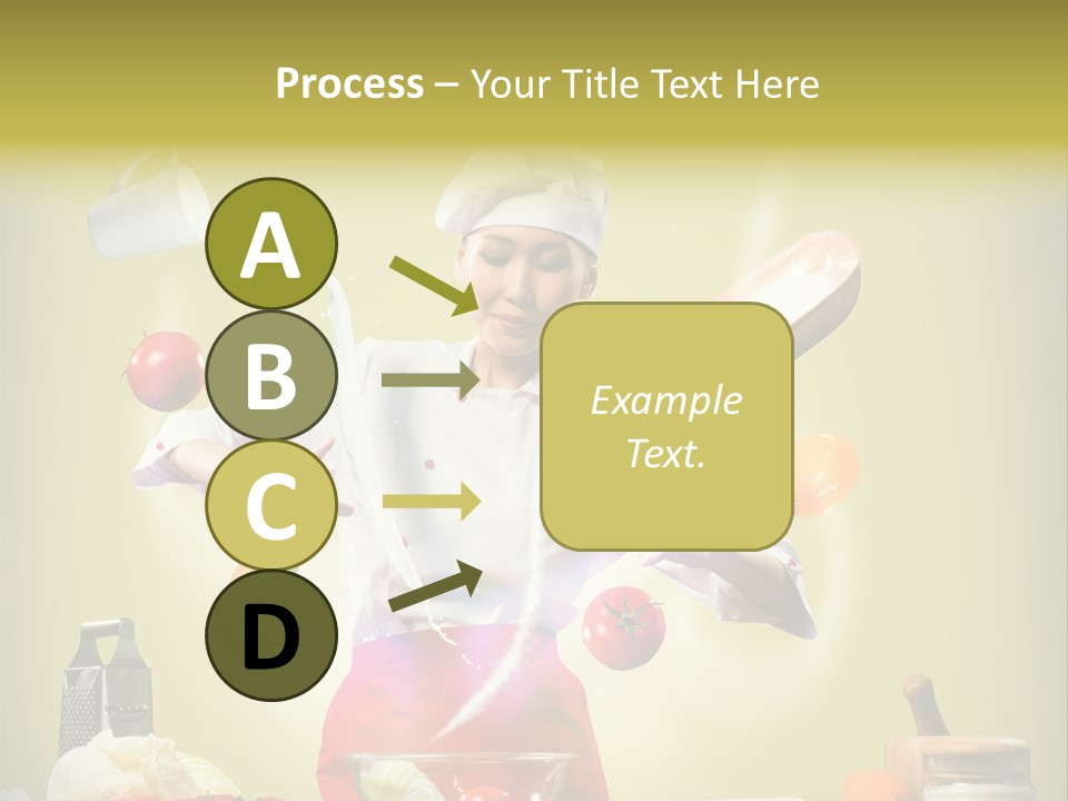 Chef Red Wellness PowerPoint Template