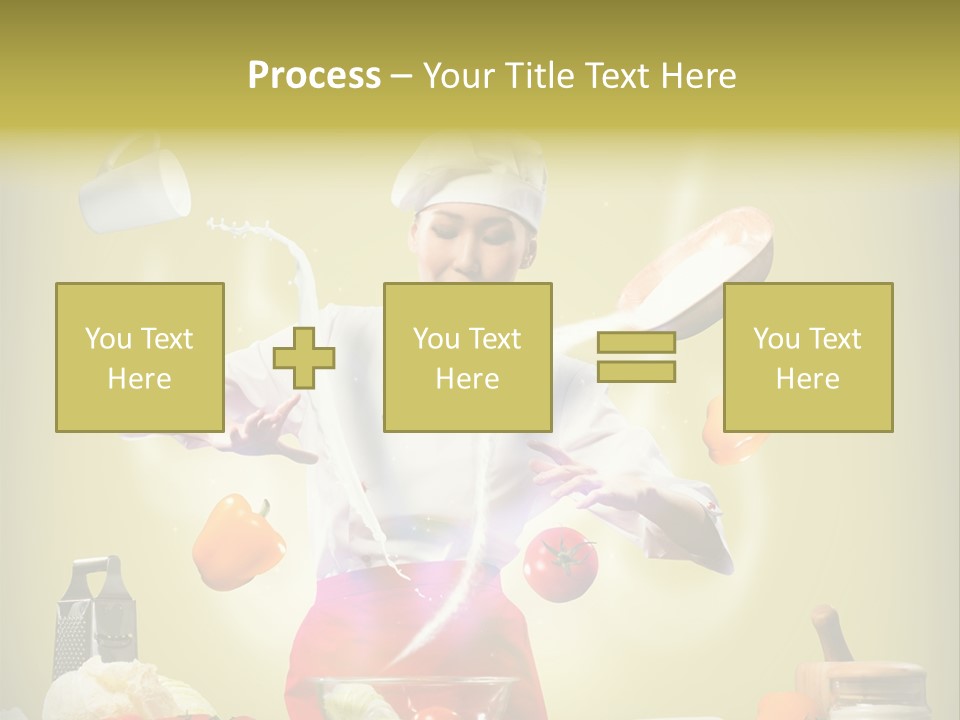 Chef Red Wellness PowerPoint Template