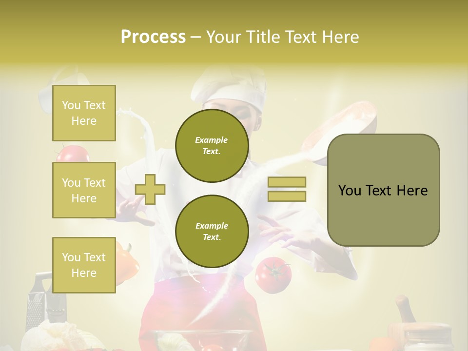 Chef Red Wellness PowerPoint Template