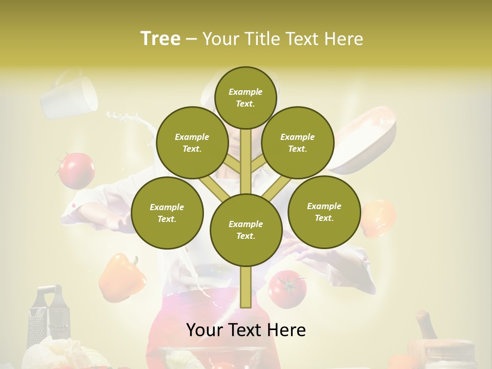 Chef Red Wellness PowerPoint Template