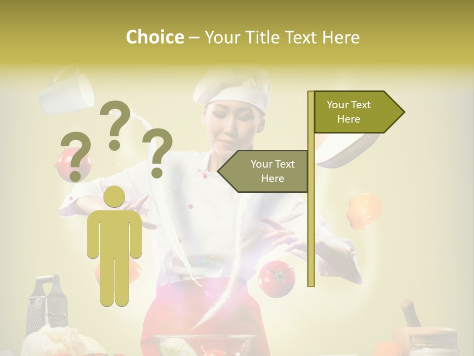 Chef Red Wellness PowerPoint Template