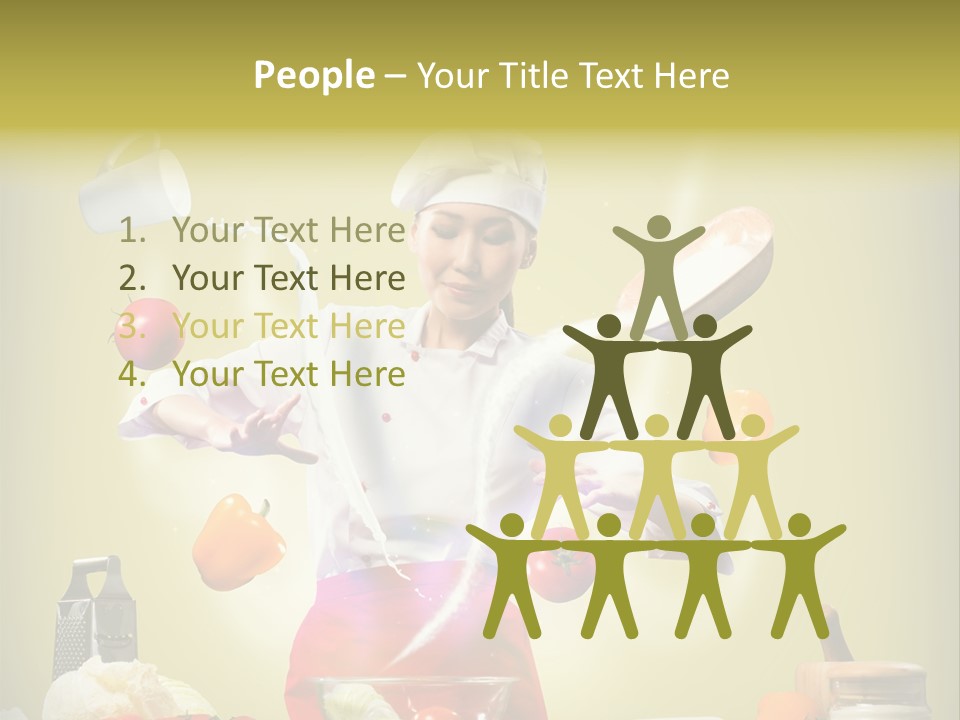 Chef Red Wellness PowerPoint Template