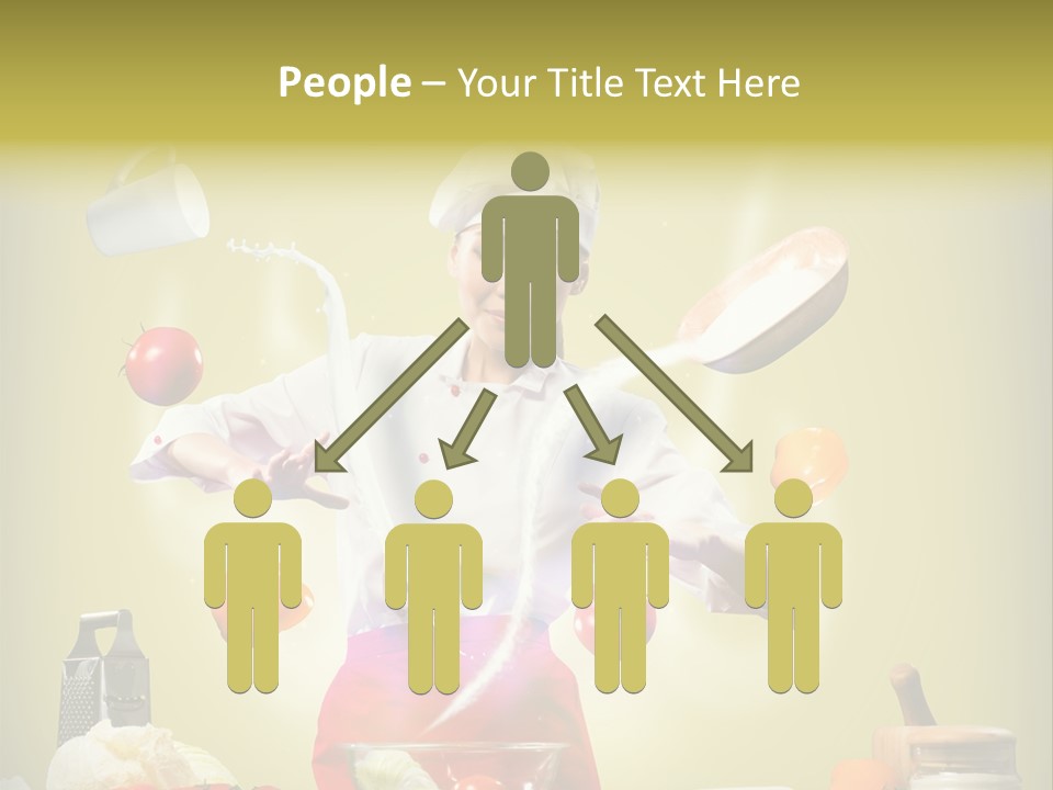 Chef Red Wellness PowerPoint Template