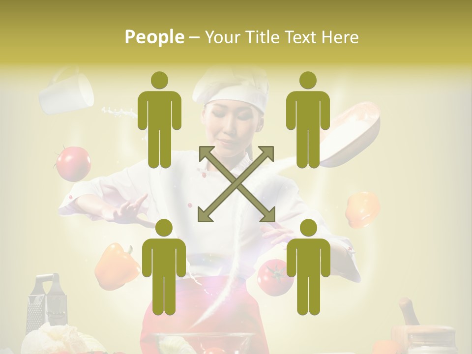 Chef Red Wellness PowerPoint Template