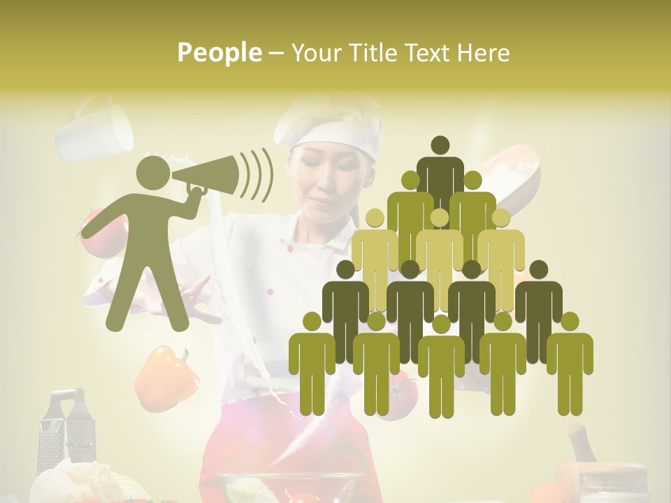 Chef Red Wellness PowerPoint Template