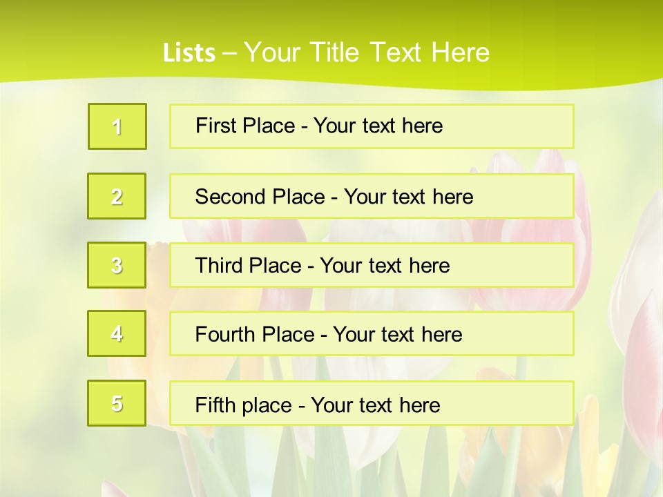 Beauty Sunbeam Colorful PowerPoint Template