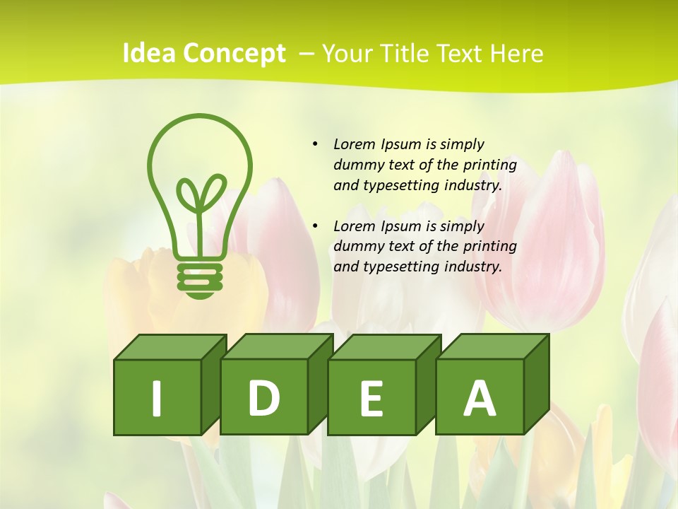 Beauty Sunbeam Colorful PowerPoint Template