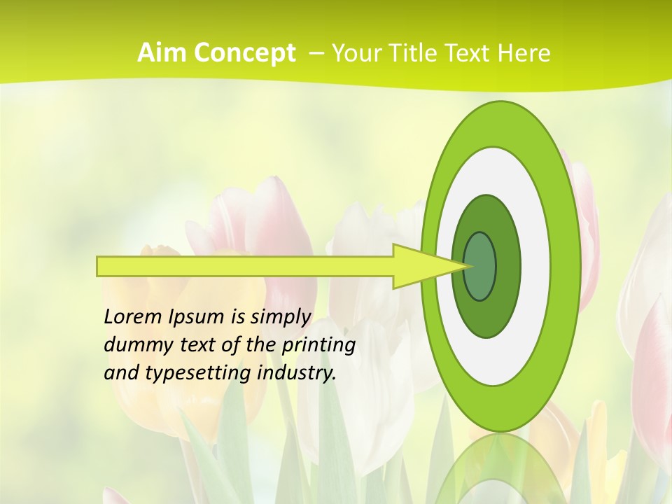 Beauty Sunbeam Colorful PowerPoint Template