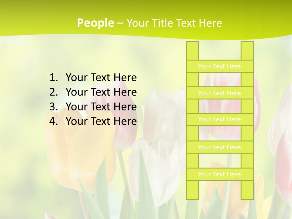 Beauty Sunbeam Colorful PowerPoint Template