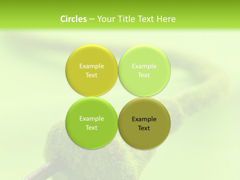 Ecological Plug Environmental PowerPoint Template