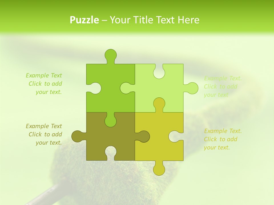 Ecological Plug Environmental PowerPoint Template