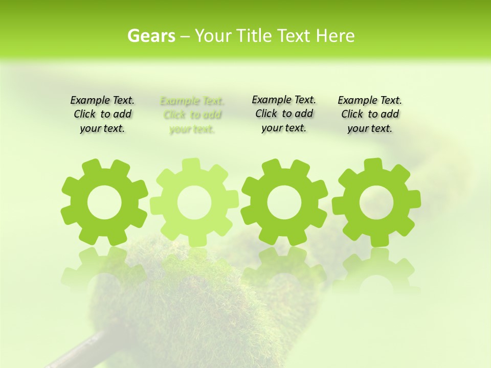 Ecological Plug Environmental PowerPoint Template