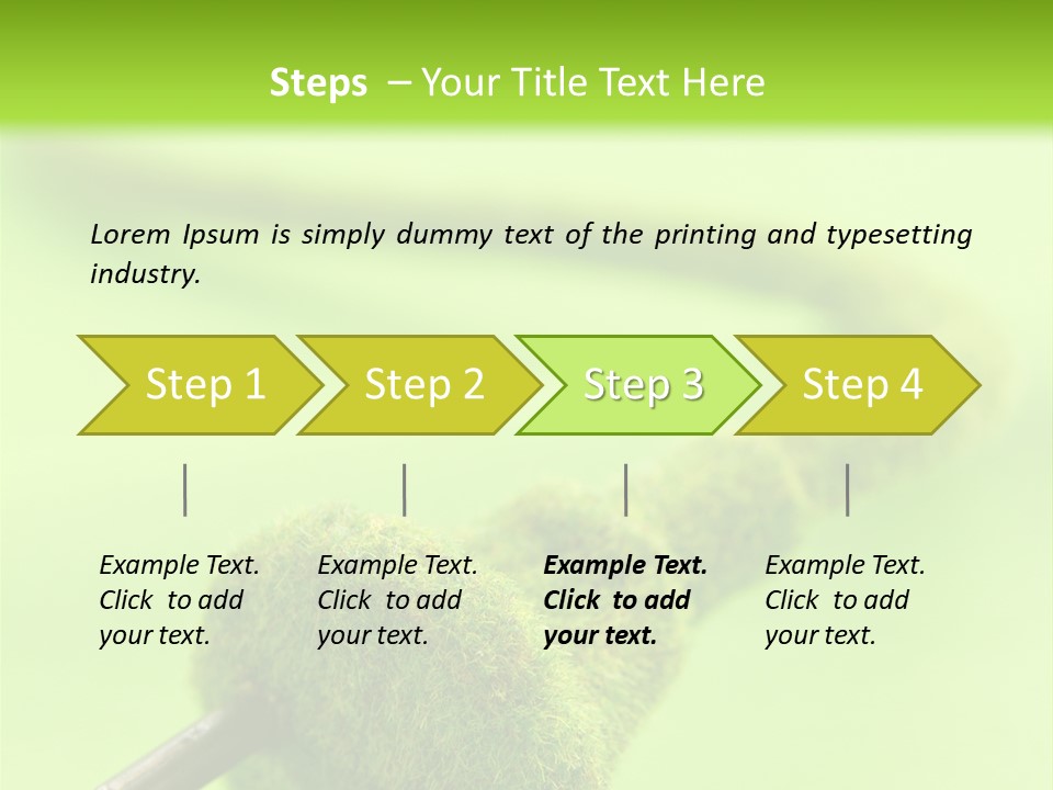 Ecological Plug Environmental PowerPoint Template