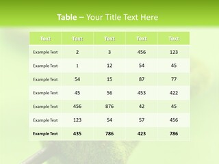 Ecological Plug Environmental PowerPoint Template