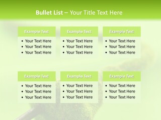 Ecological Plug Environmental PowerPoint Template