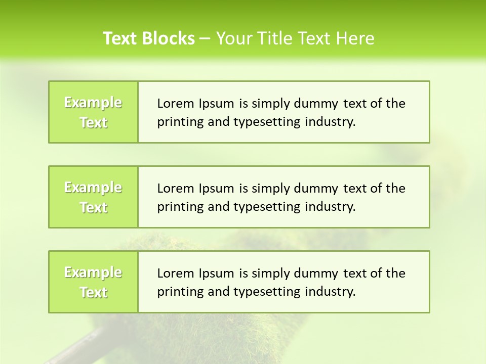 Ecological Plug Environmental PowerPoint Template