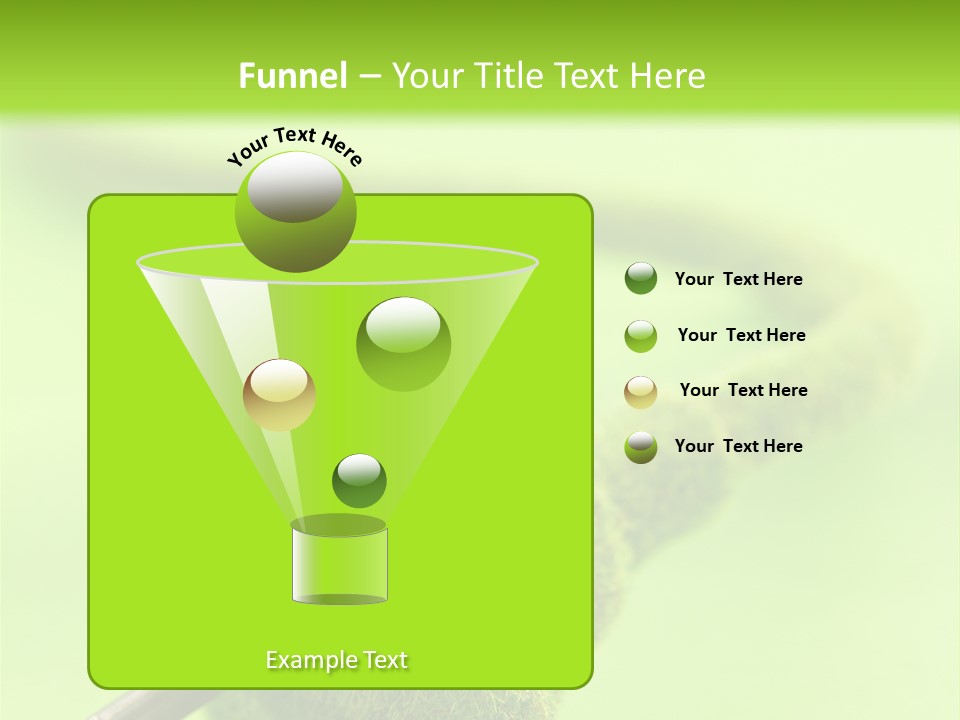 Ecological Plug Environmental PowerPoint Template
