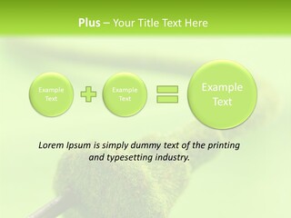 Ecological Plug Environmental PowerPoint Template