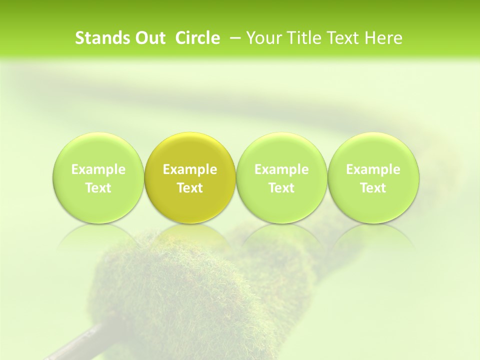 Ecological Plug Environmental PowerPoint Template